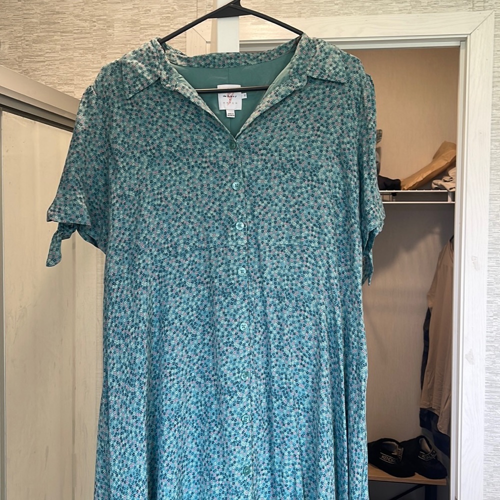 Long floral dress